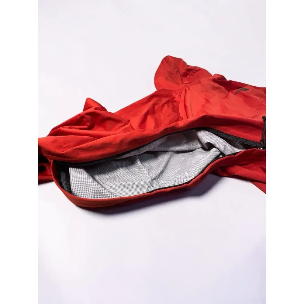 The North Face Men's Dry Vent Rain Jacket, Size XXL Red